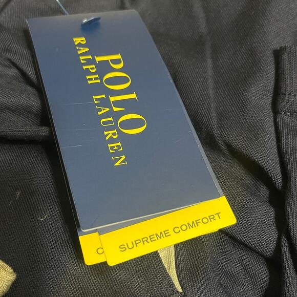 Polo Ralph Lauren Cotton-Blend-Jersey Pajama Pant Navy/Andover Heather/Red Sz XL - Picture 6 of 6